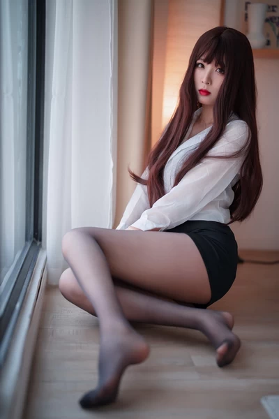 轩萧学姐 – 八月定制OL